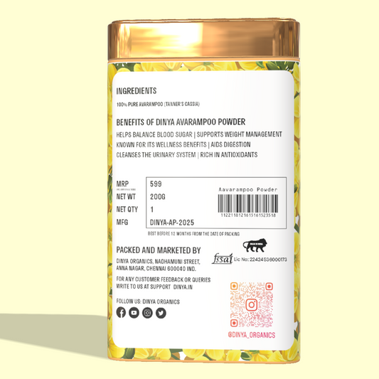 avarampoo powder benefits