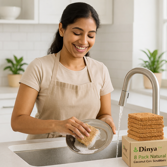 coconut coir scrubber for Utensils