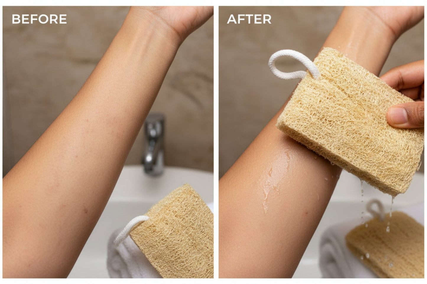 Rectangle loofah Dinya
