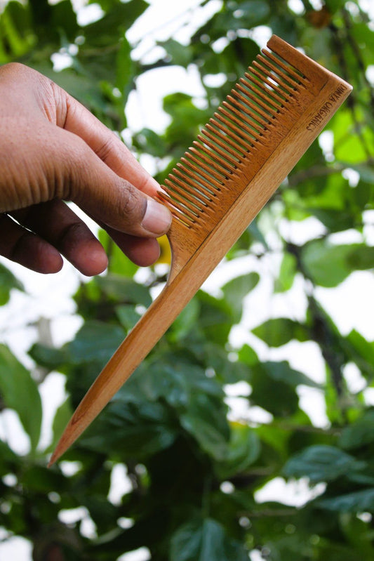 wooden comb for hair growth