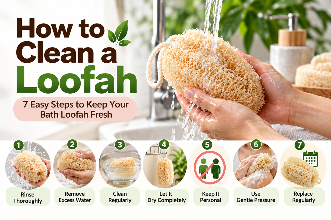 How to Clean a Loofah: 7 Easy Steps to Keep Your Bath Loofah Fresh