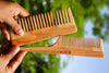 Dinya – Pintail and Wide Spaced Neem Comb | Buy Neem Comb Online