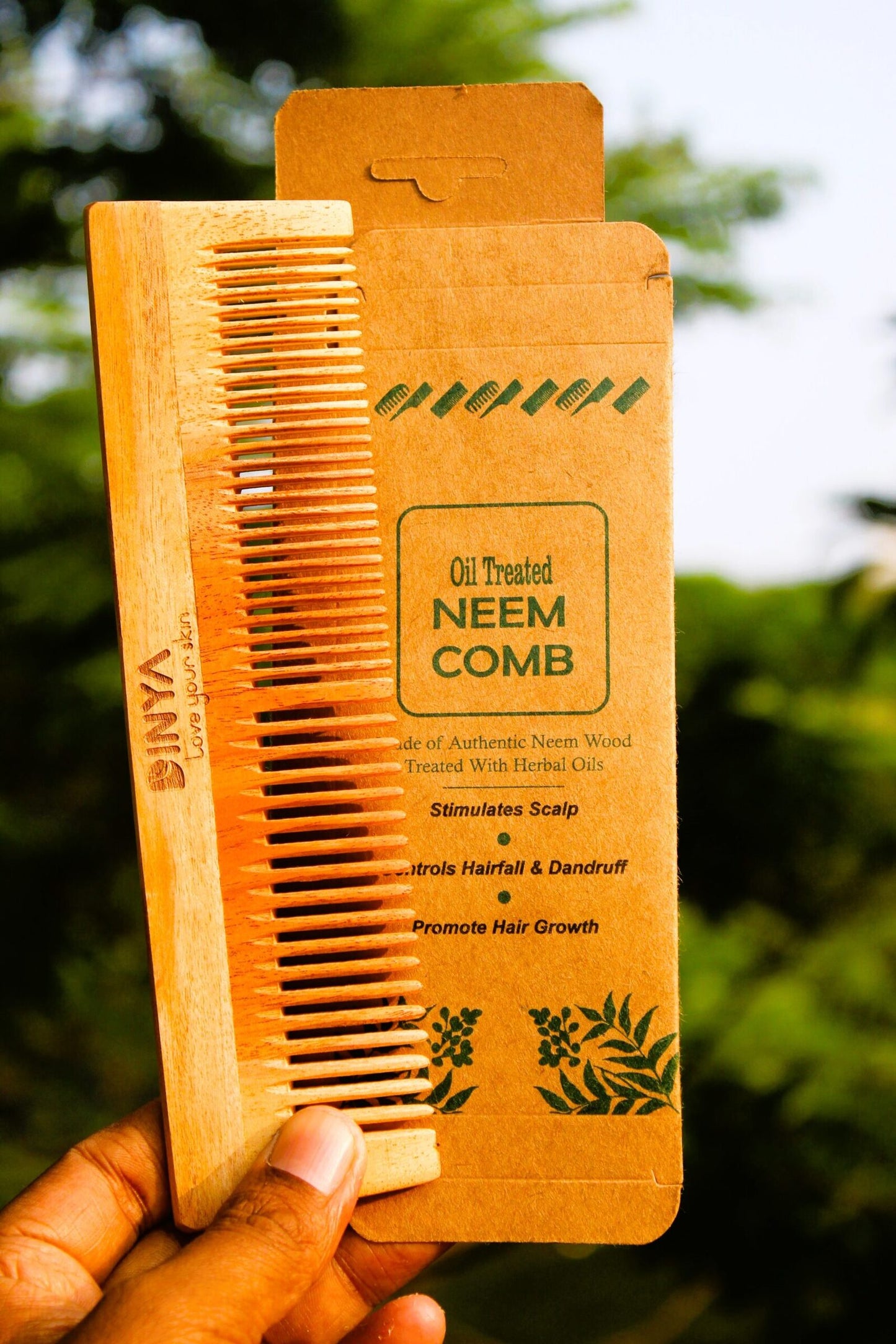 Dinya Dual Neem Comb