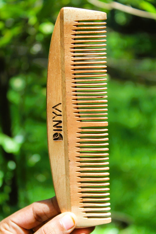 Dinya moon shape neem comb