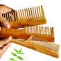 Neem Wooden Comb Combo Pack | Natural Hair Care by DINYA