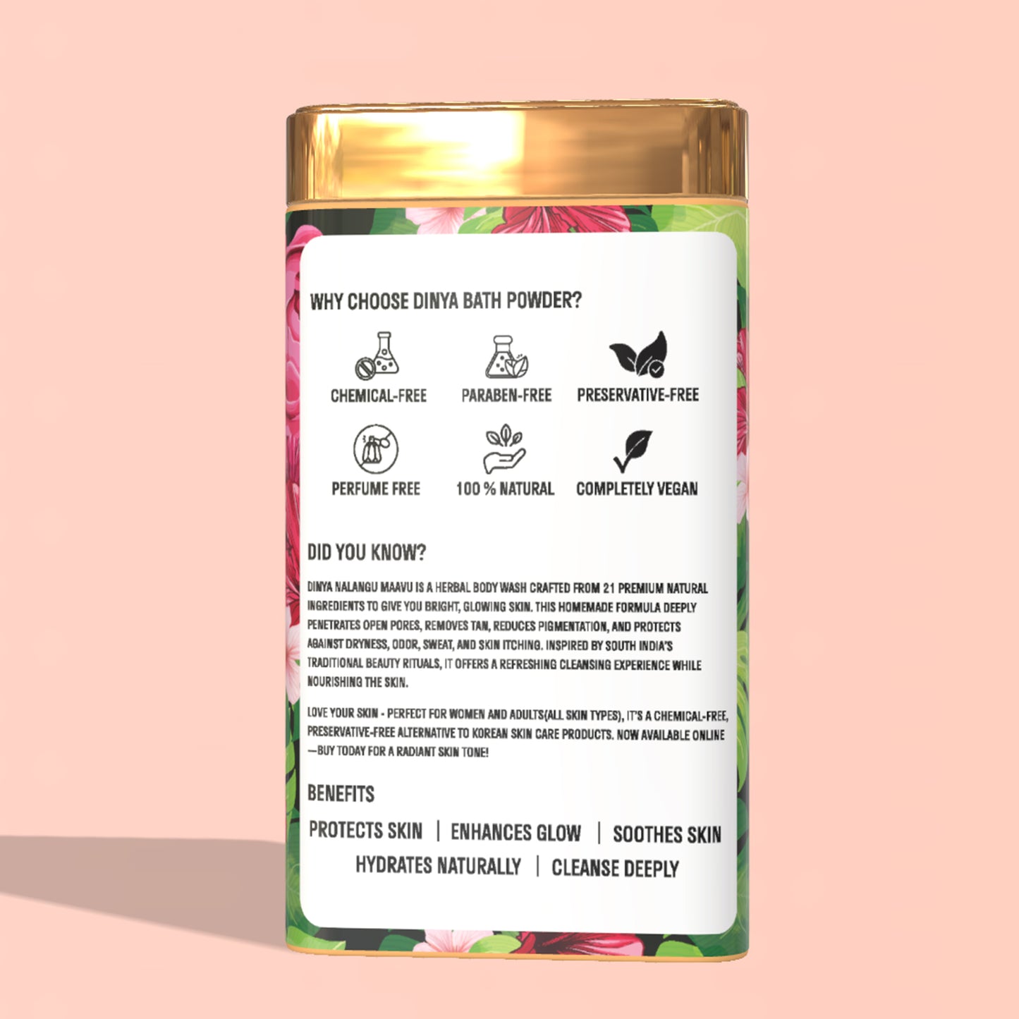 Premium-Rose-Bath-Powder Why Choose dinya