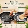 Natural Kitchen Scrubber Pack of 6 | Round Natural Loofah Dish Scrubber