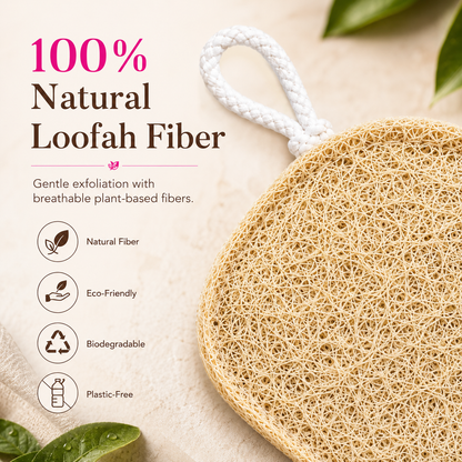 Bath Loofah Pouf