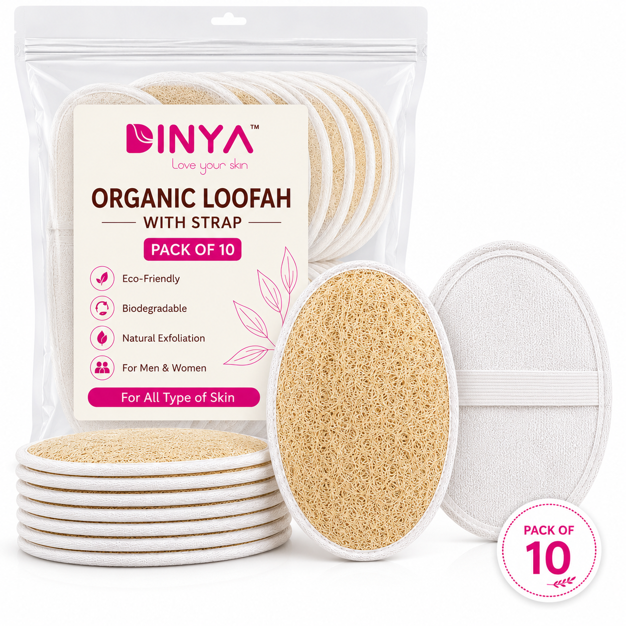Travel Friendly Bath Loofah
