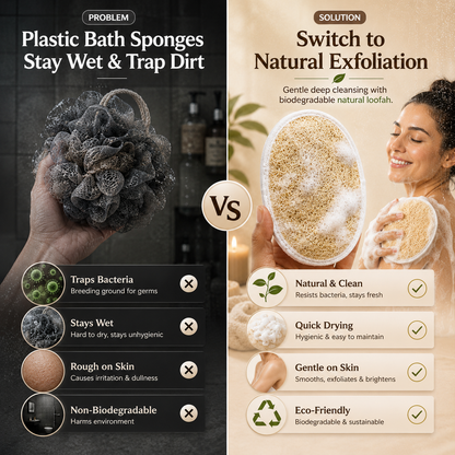 Travel Friendly Bath Loofah