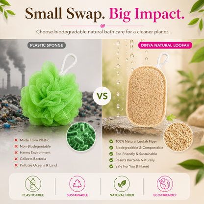 Bath Loofah Pouf