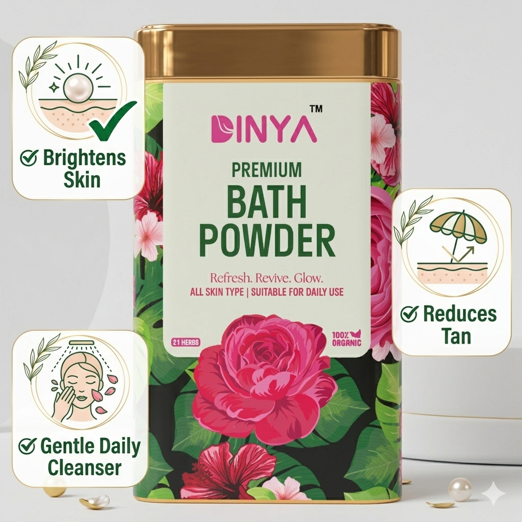 herbal bath powder for skin whitening