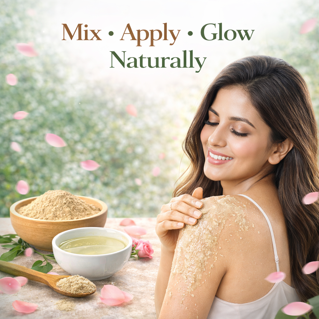 homemade bath powder for skin whitening