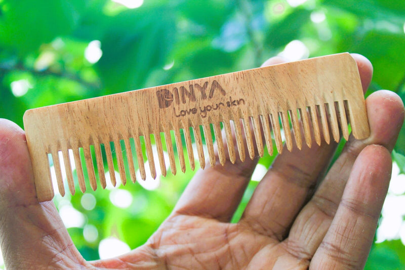 Baby Neem Comb for Gentle Hair Detangling and Soft Scalp Care