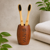 Bamboo Toothbrush with Holder