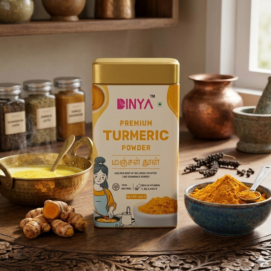 Turmeric powder use