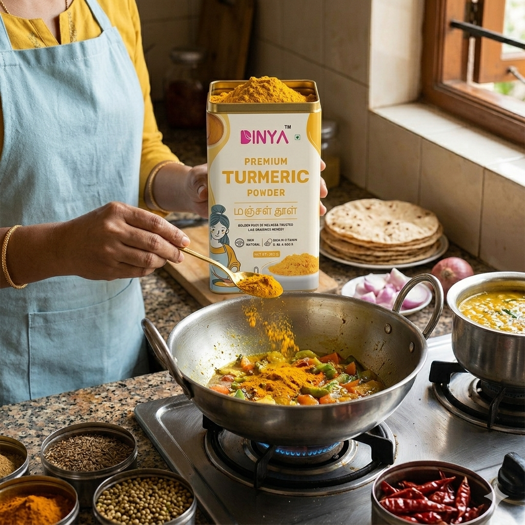 Bone broth protein turmeric