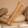 Dual Tooth S Shape Neem Comb for Hair Fall Control