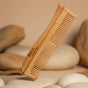 Dual Tooth S Shape Neem Comb for Hair Fall Control