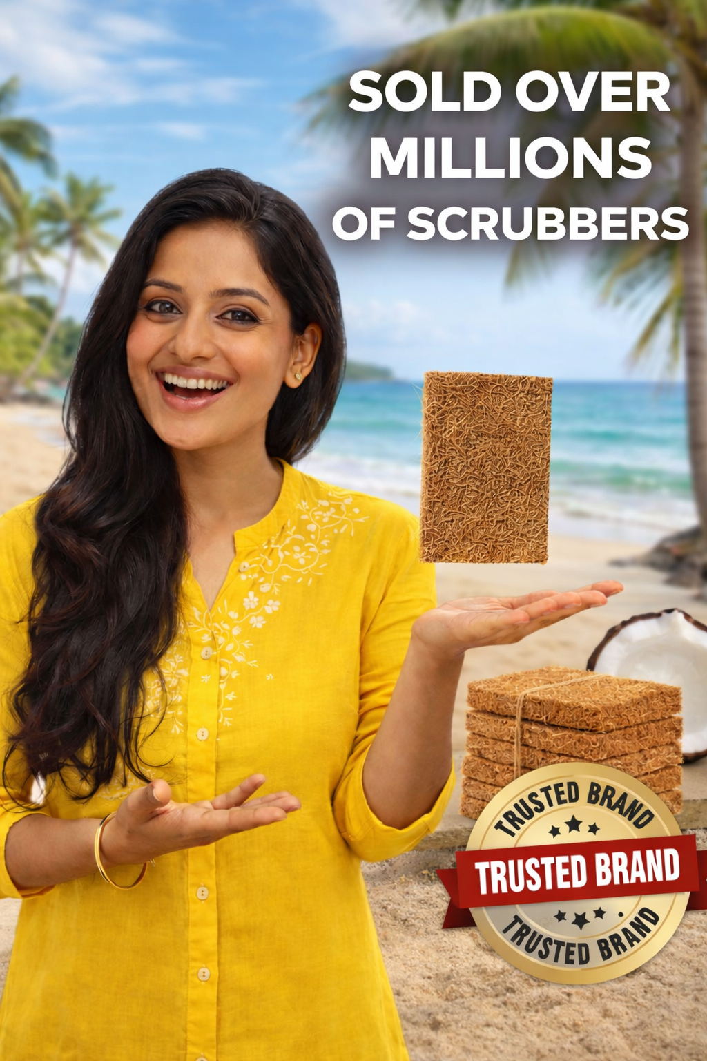 coconut coir scrubber the better home