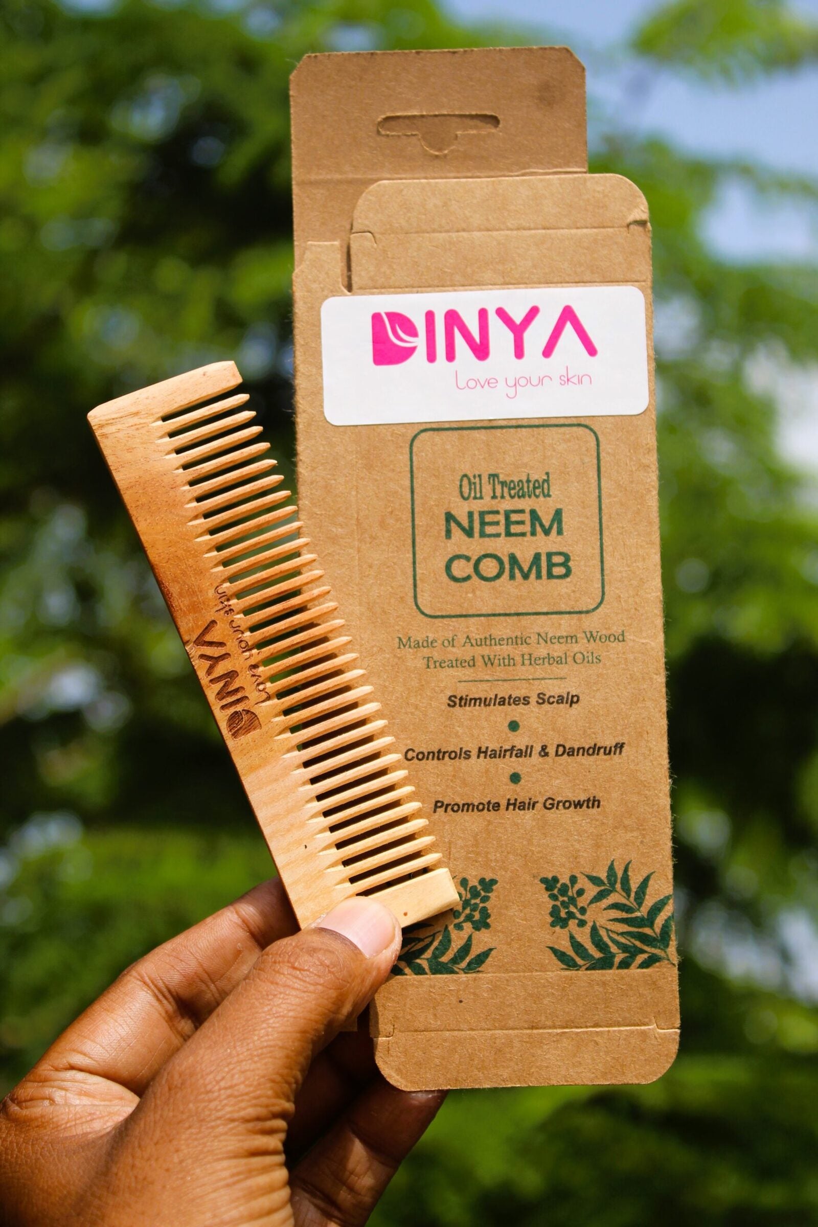 Dinya baby Pocket neem comb