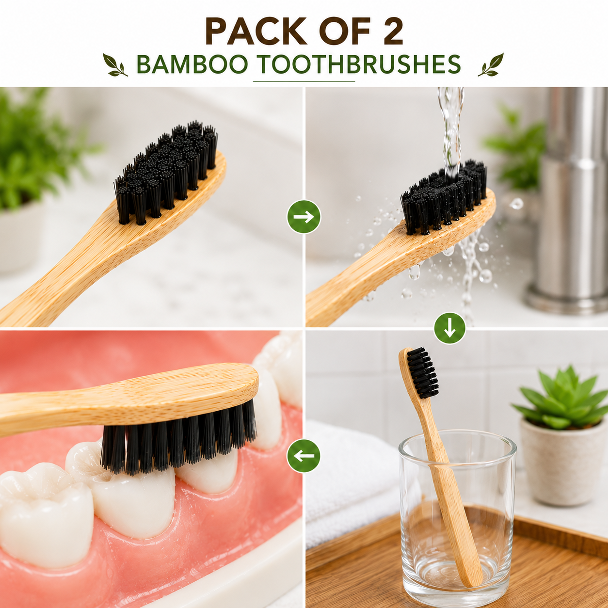 dinya bamboo toothbrush how to use
