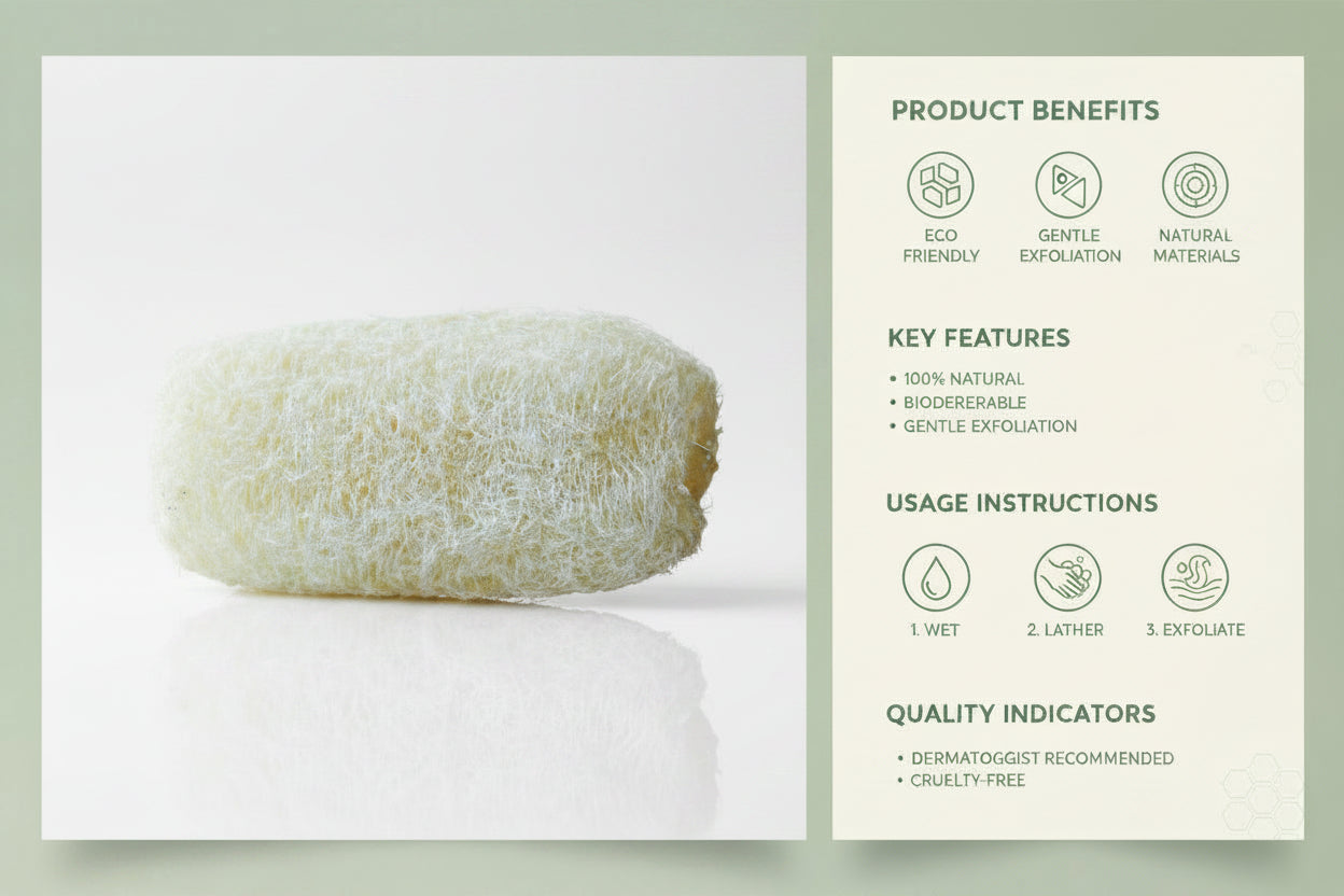 Dinya cylinder loofah