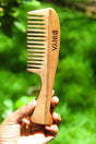 Wide Space S Handle Neem Comb for Smooth & Healthy Hair
