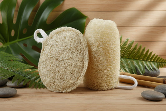 Dinya oval and cylinder shape loofah