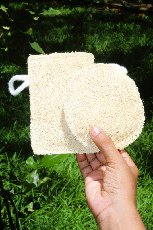 Dinya rectangle and round loofah