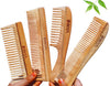 Best Neem Wood Comb Set for Daily Hair Care & Frizz Control