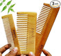 Original Neem Wood Comb Set – 100% Natural Wooden Comb for Hair Care