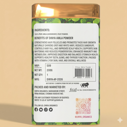 Dry amla powder