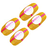 Dinya Natural Cylinder Shape Loofah Body Scrubber (Pack of 5)