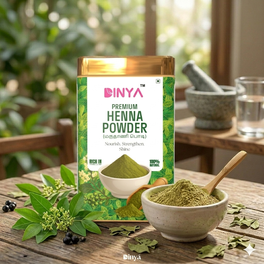 Henna powder for hair