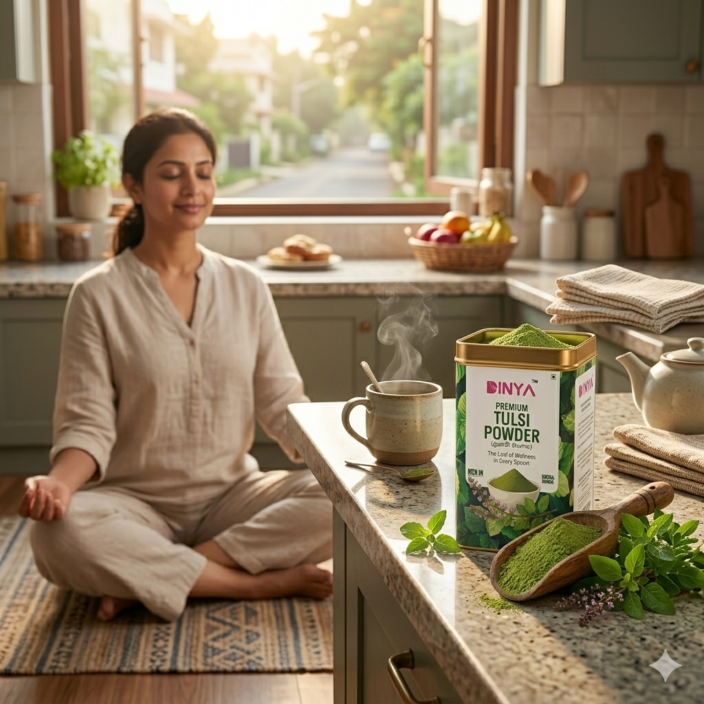 how much tulsi powder should i take