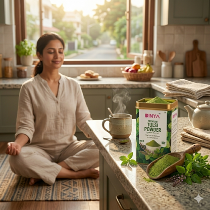 how much tulsi powder should i take