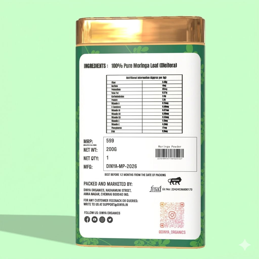 Moringa powder benefits