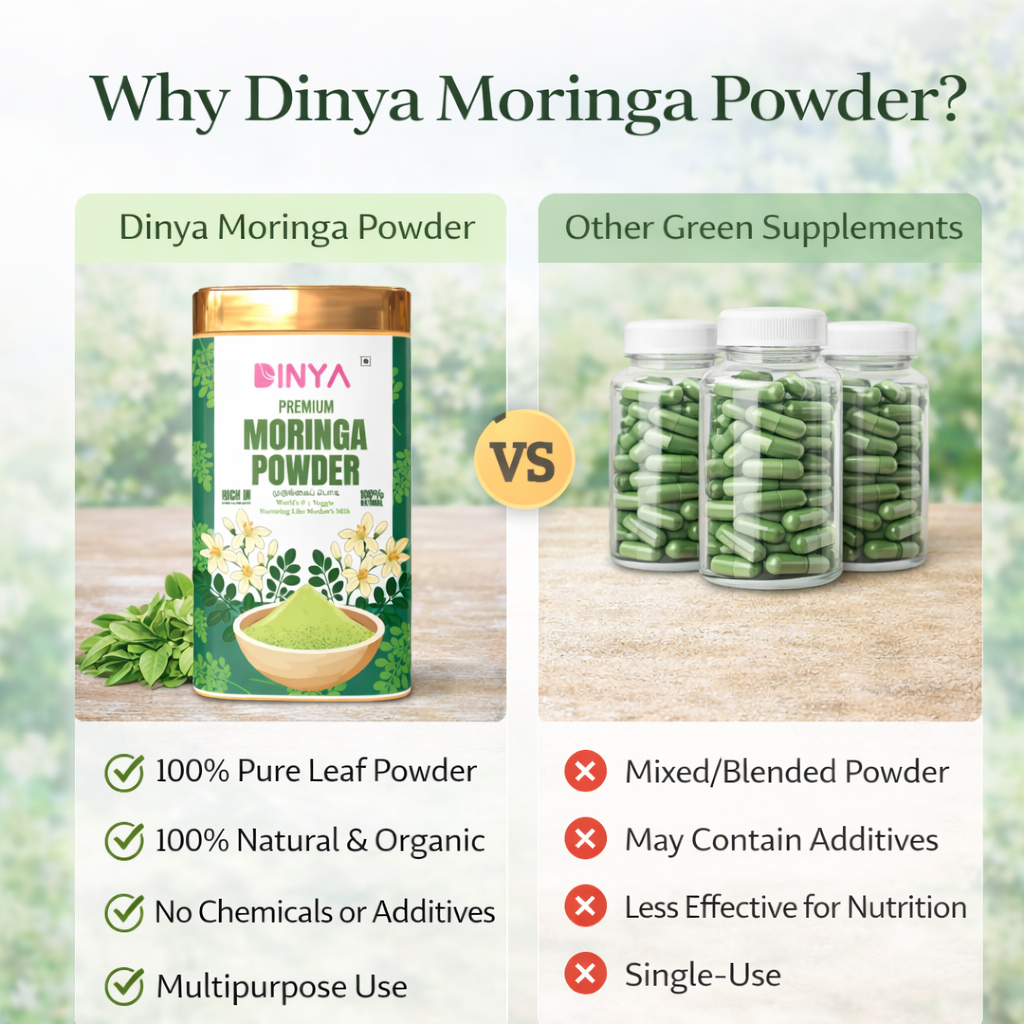 moringa powder benefits for male
