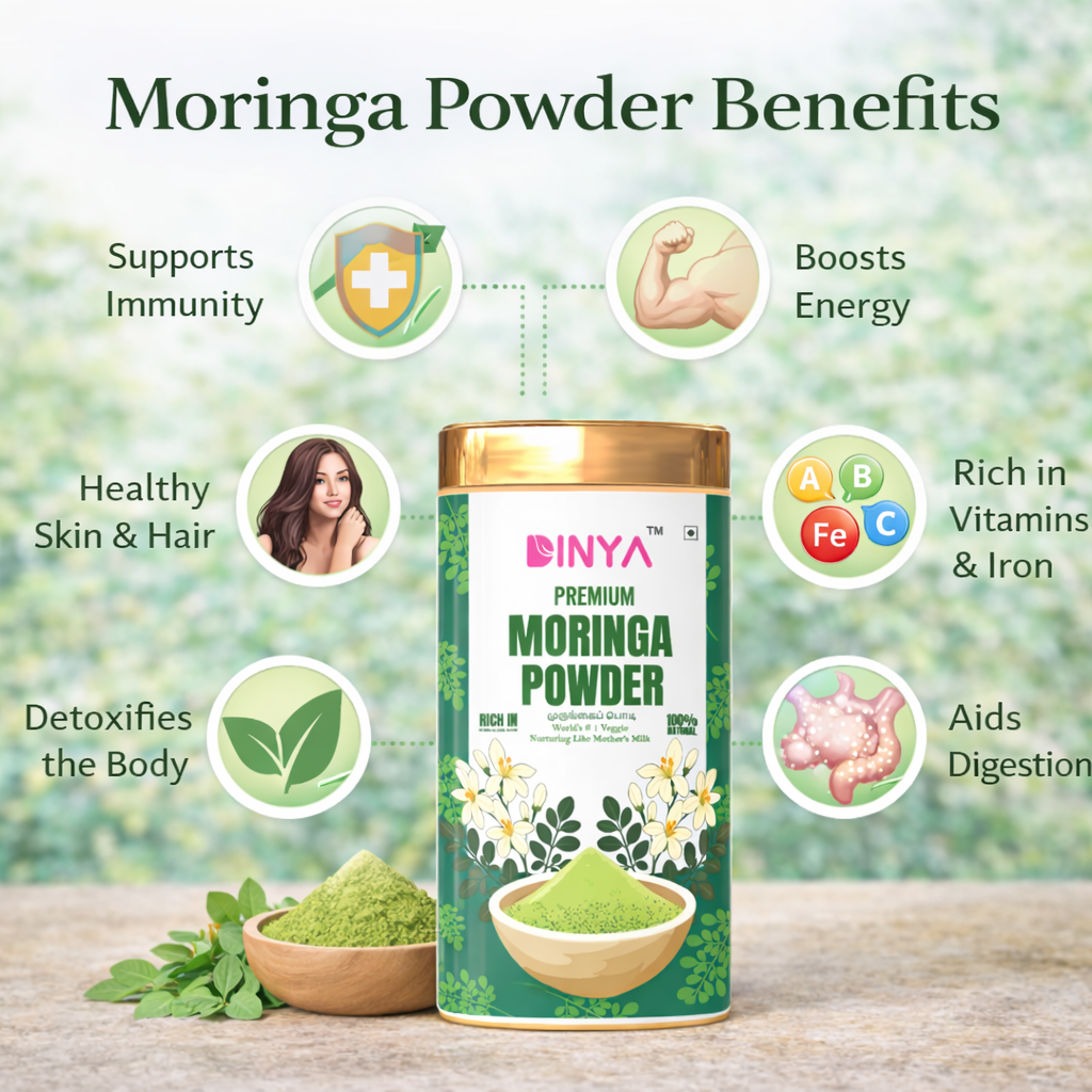 moringa leaf powder benefits