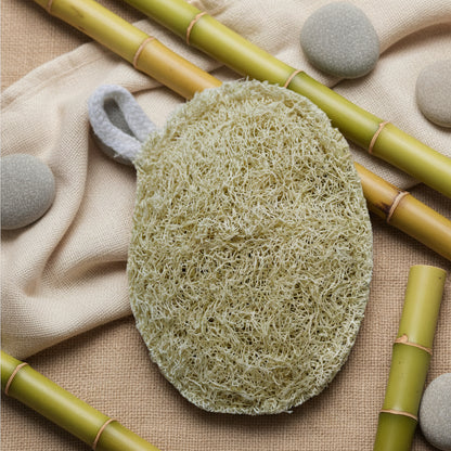 natural loofah for skin exfoliation