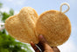 Heart & Round Shape Loofah for Natural Skin Exfoliation