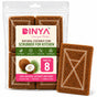 Natural Coconut Coir Dish Washing Scrub Pads (Pack of 8)