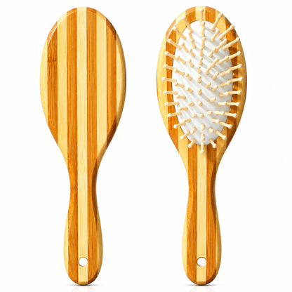 Bamboo Paddle Hair Brush