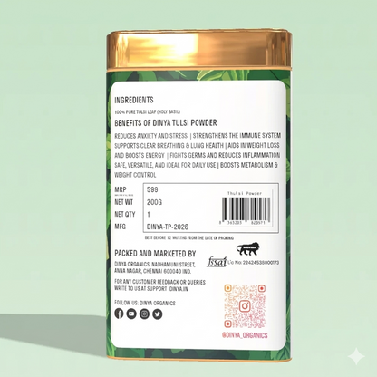Tulsi powder for skin