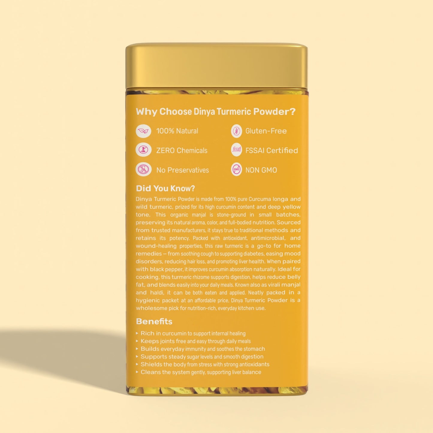 Turmeric powder for kitchen