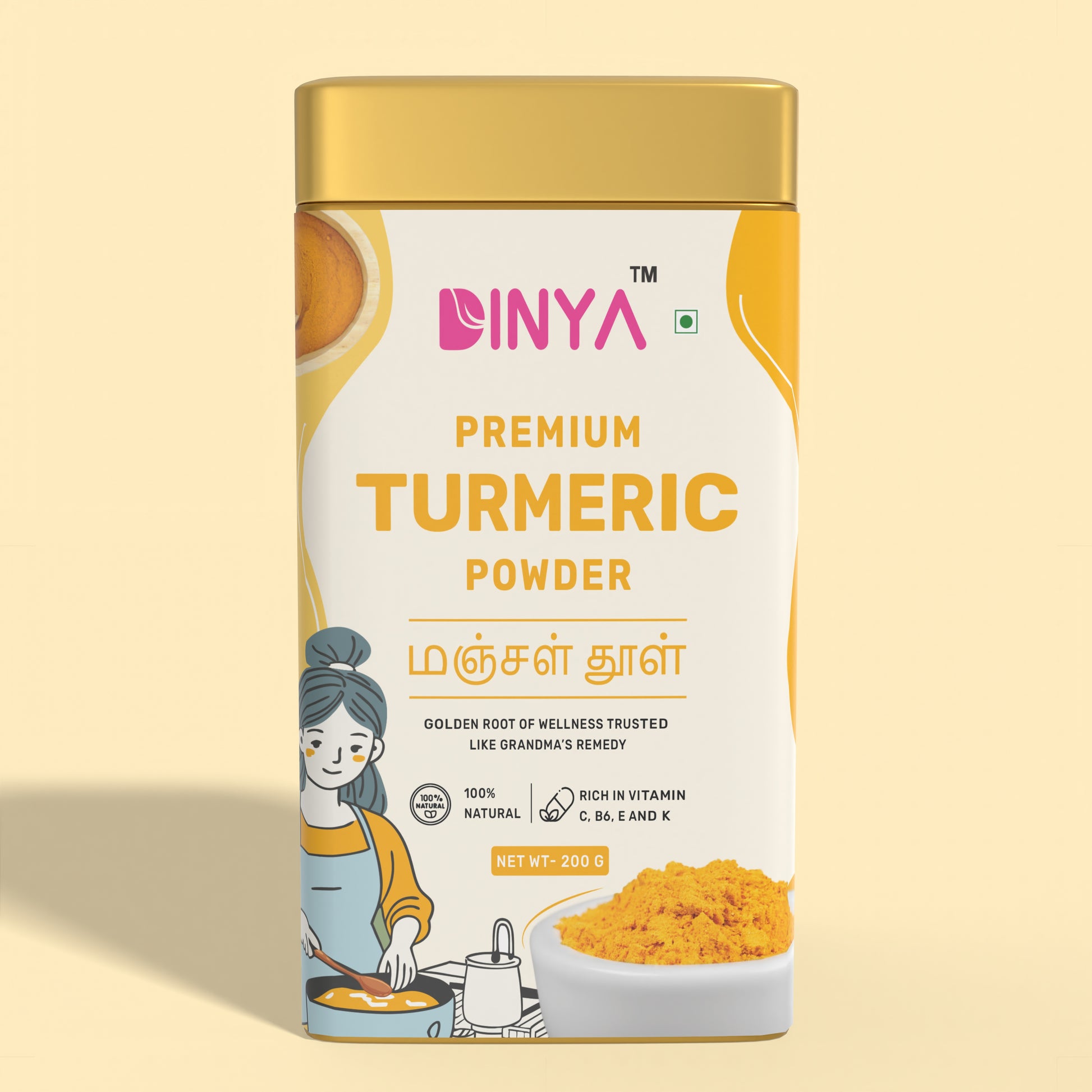 Turmeric haldi powder