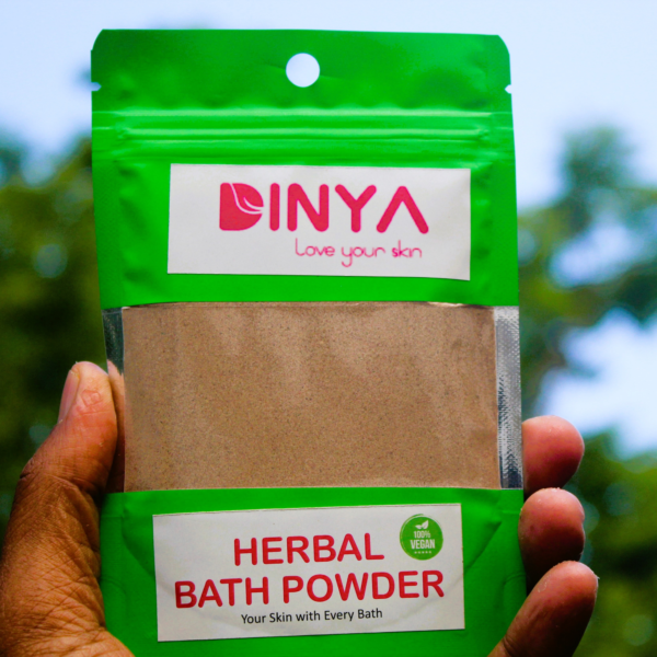 Herbal bath powder