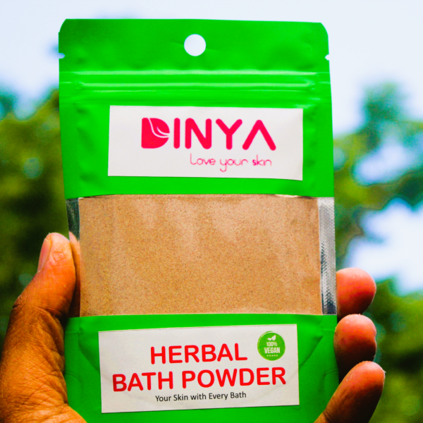 Herbal bath powder