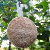 Round Shape Natural Loofah for Men